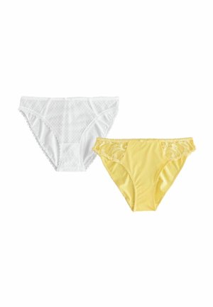 PACK 2 - Briefs - yellow white