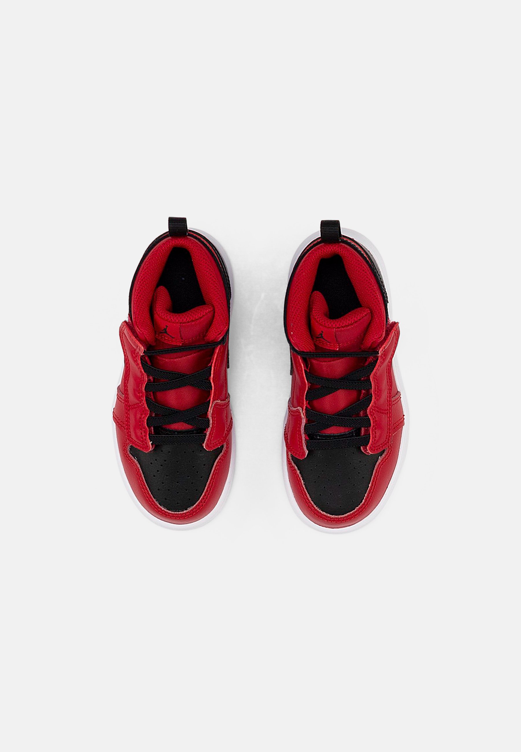 Jordan 1 MID UNISEX - Basketball shoes - gym red/black-white/red - Zalando .co.uk