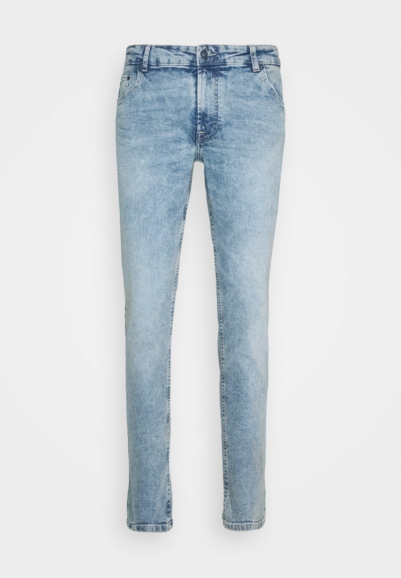 Solid Slim fit jeans lichtblauw denim Solid Slim fit jeans lichtblauw denim