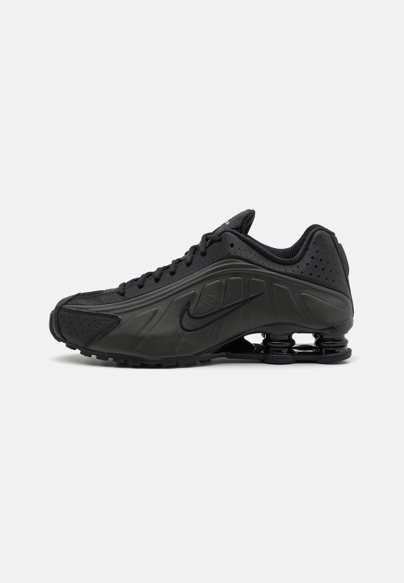 NIKE SHOX R4 black/-bright crimson/black
