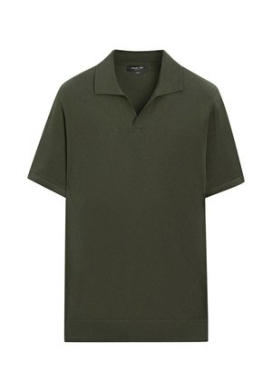 Massimo Dutti, 100% COTTON SHORT SLEEVE POLO - Poloshirts - dark grey
