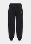 JOGGER COTTON BLEND TERRY - Pidžaama alumine osa - black