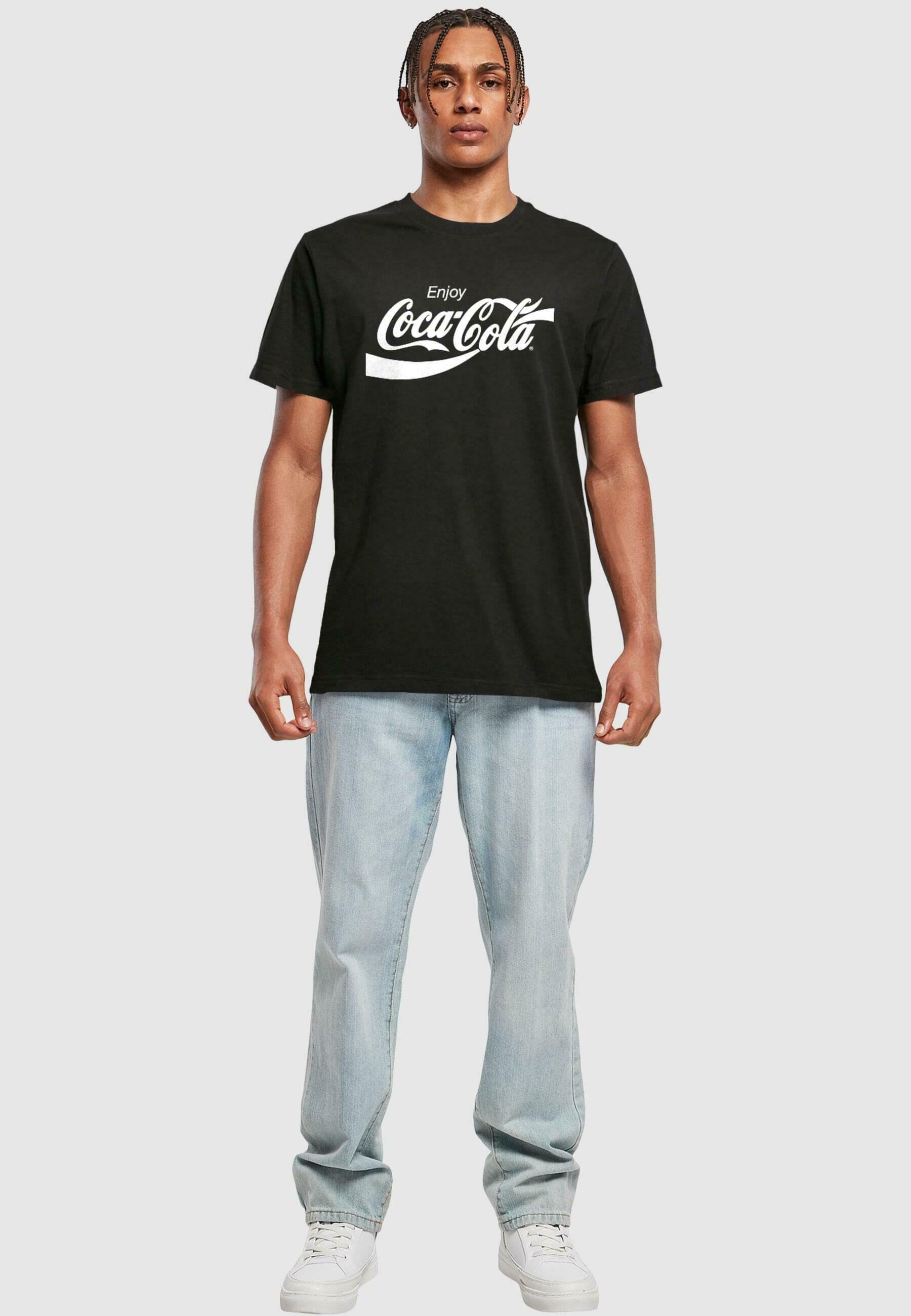 Merchcode COCA COLA LOGO - Tricou cu imprimeu - black/negru