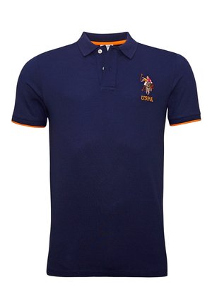 U.S. Polo Assn. KURZARM BUNTER REITER - Polo shirt - dunkelblau