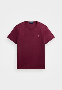 CUSTOM SLIM FIT SOFT COTTON T-SHIRT - Basic póló - spring wine heather