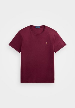 Polo Ralph Lauren SHORT SLEEVE - T-shirt basique - spring wine heather