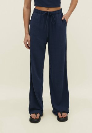 Broek - dark blue