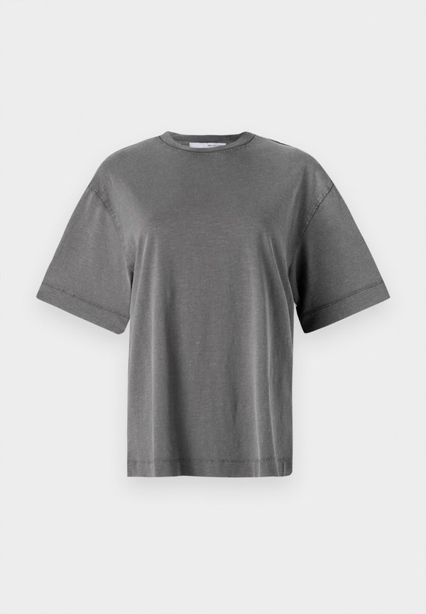 SLFDIA OVERSIZED TEE - Basic T-shirt - volcanic ash3