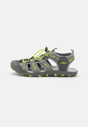 SAHIPH UNISEX - Sandales de randonnée - graffite/lime grren