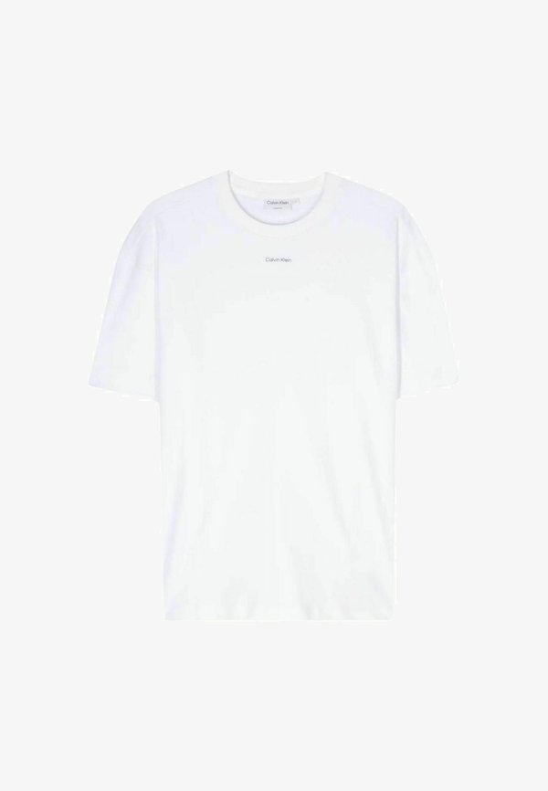 NANO LOGO - Basic T-shirt - bianco2