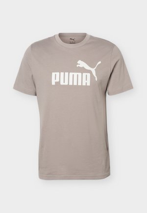 Puma, NO. 1 LOGO TEE - Trükipildiga T-särk - mouse gray