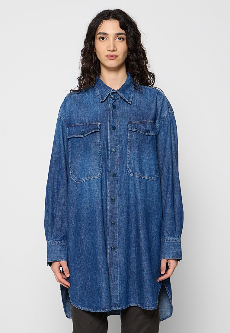 G-Star Overhemdblouse blauw G-Star Overhemdblouse blauw