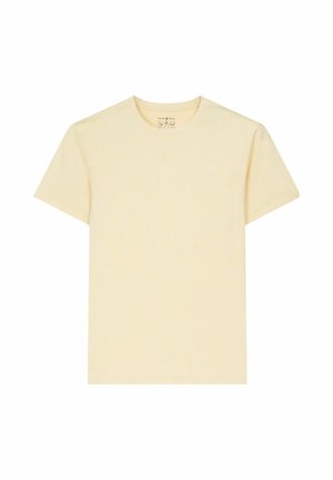 Harper & Neyer, BISCUIT RETRO LOGO - Camiseta básica - pale yellow