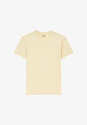 Harper & Neyer, BISCUIT RETRO LOGO - Camiseta básica - pale yellow