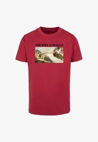 Unselected, burgundy