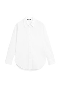 Massimo Dutti LONG BUTTONED - Camicia - white