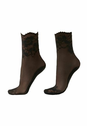 Chaussettes - schwarz f  black lace
