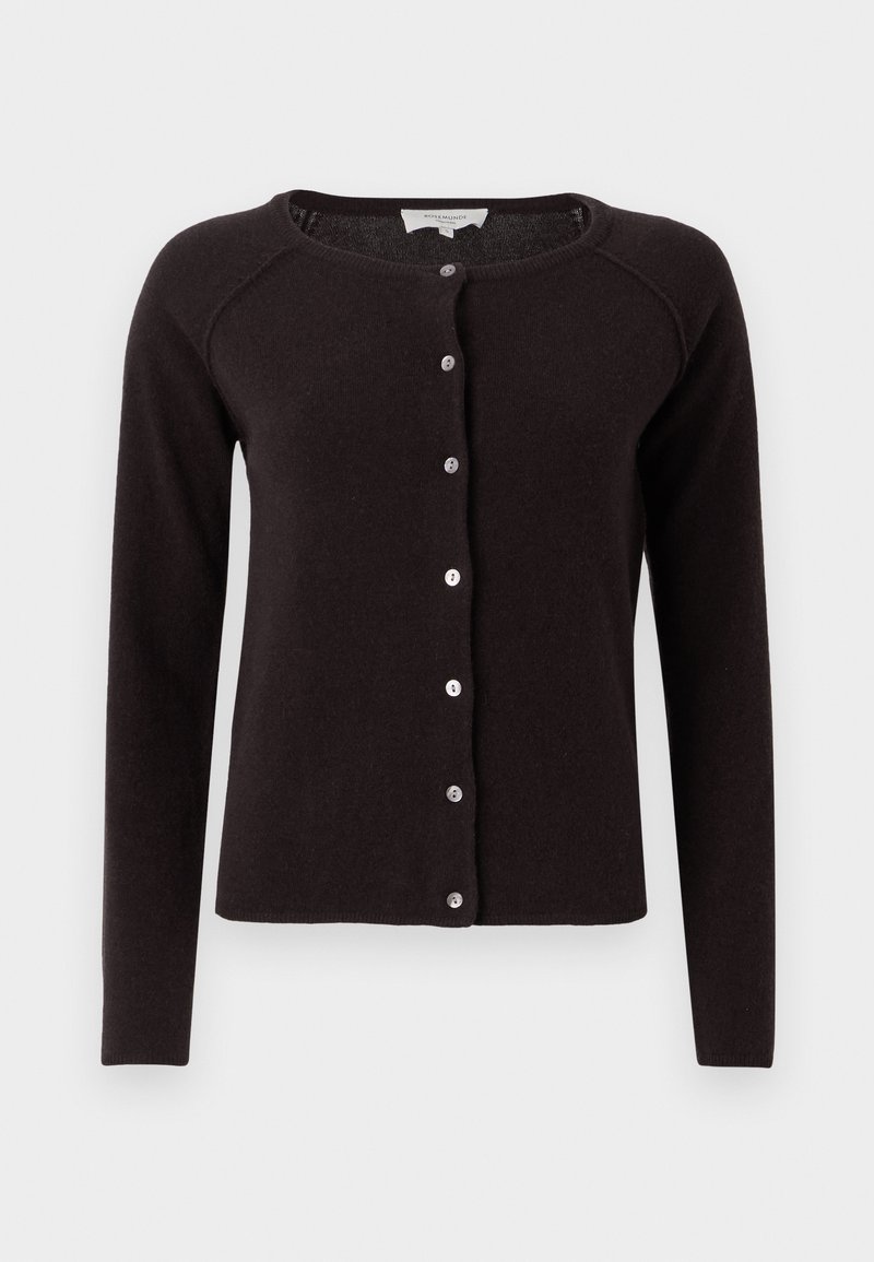 Rosemunde Vest donkerbruin