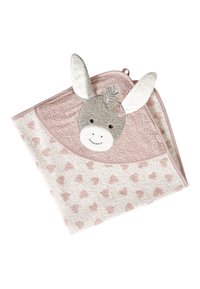 Sterntaler MOTIV-KAPUZENBADETUCH EMMI GIRL - Bath towel - zartrosa