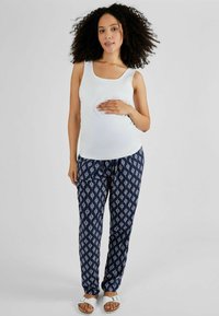 JoJo Maman Bébé BATIK MATERNITY - REGULAR FIT - Nadrágok - navy