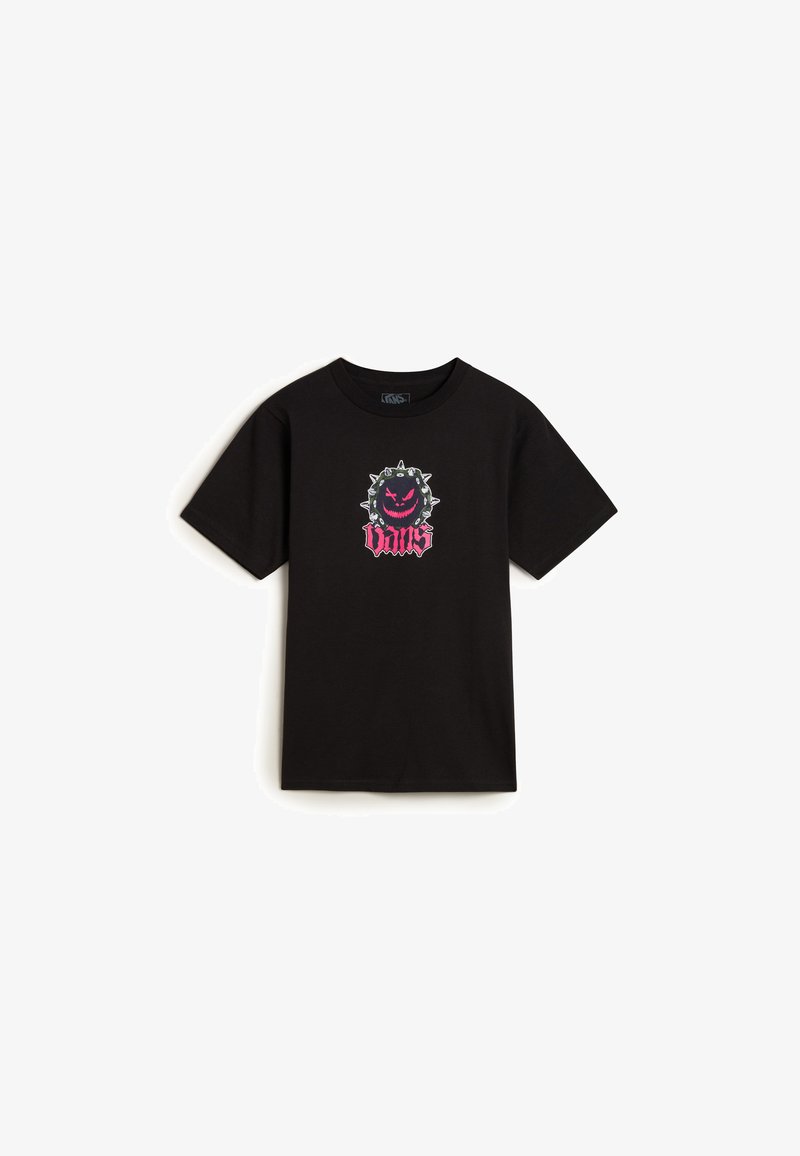 Vans HAPPY SPIKE - T-shirts print - black