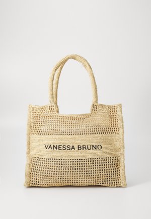 Vanessa Bruno PANIER  - Tote bag - sable/noir