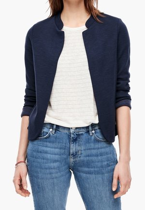 s.Oliver Chaqueta de punto - dark blue