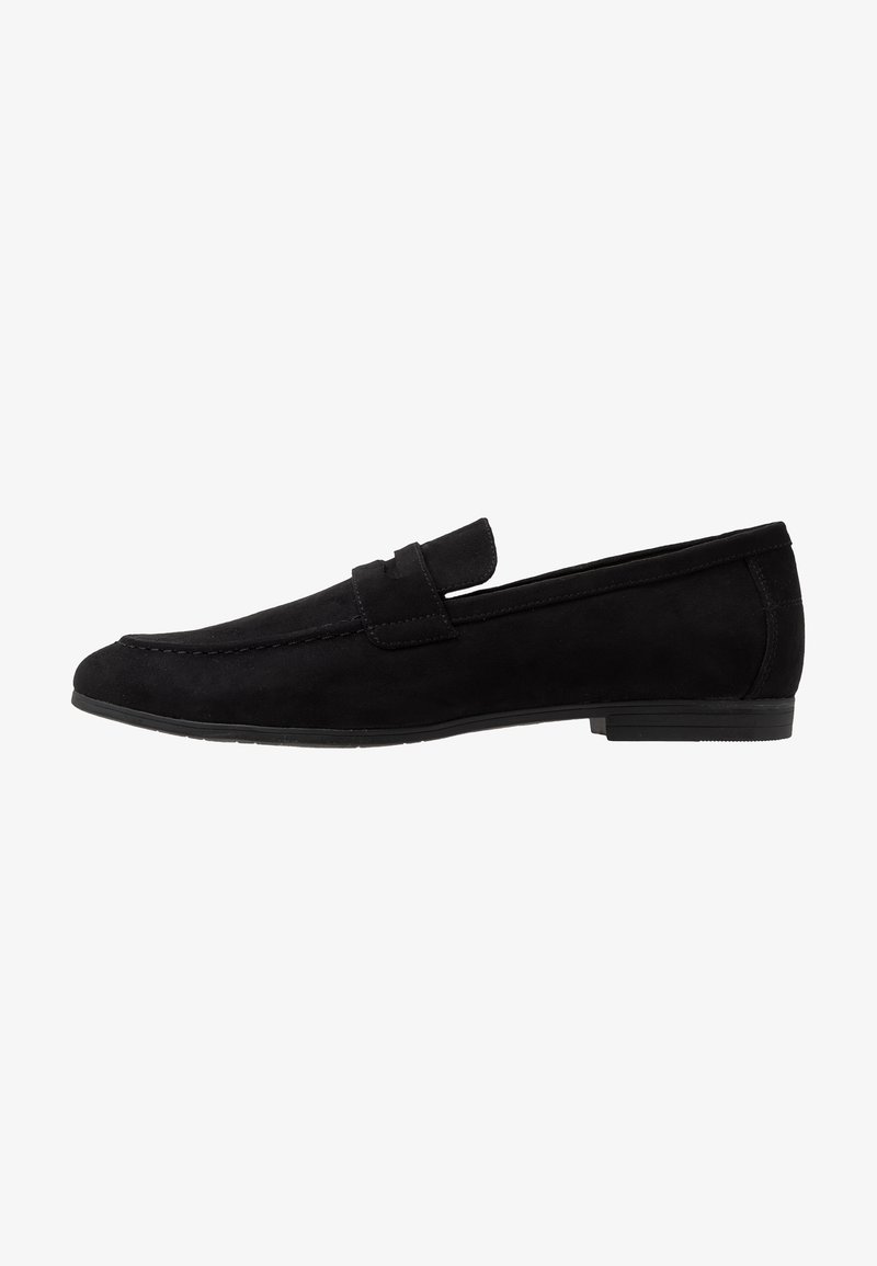 Pier One Sapatos slip-on elegantes - black
