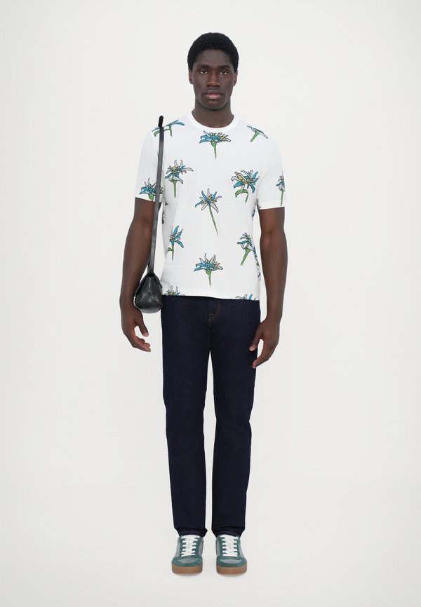 CASUAL FIT FLOWER - Print T-shirt3