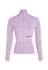 UTILITY ZIP-UP KNIT - Kardigán - lavendula