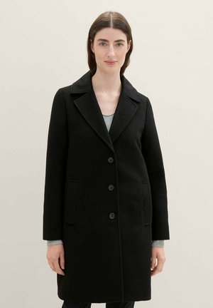 TOM TAILOR Klassischer Mantel - deep black
