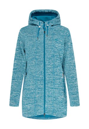 Schmuddelwedda SCHMUDDELWEDDA JACKET - Halflange jas - turquoise melange