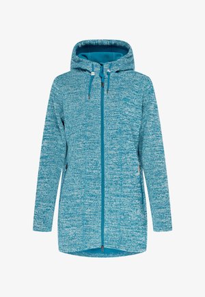 Schmuddelwedda SCHMUDDELWEDDA JACKET - Halflange jas - turquoise melange