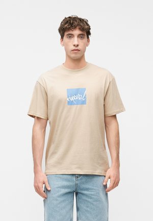 RIP SCRIPT ICON TEE UNISEX - Tricou cu imprimeu - vintage white