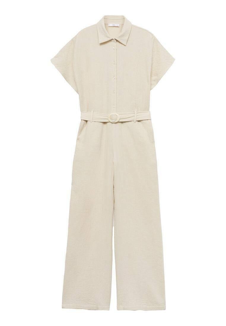 Mango Jumpsuit crème
