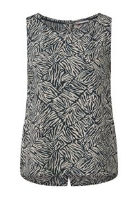 MIT KNOPFLEISTE - Blusa - grün