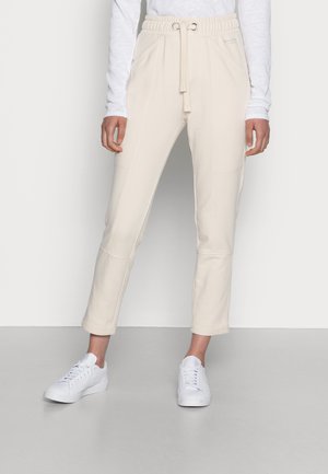 PANTS CUTLINES ELASTIC WAISTBAND - Verryttelyhousut - chalky sand