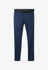 Tom Tailor Denim Stoffen broek met elastische band in zwart online Tom Tailor Denim Stoffen broek met elastische band in zwart online