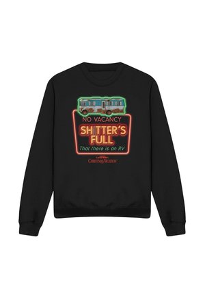 Cotton Soul, CHRISTMAS VACATION EDDIE'S WISDOM - Sweatshirt - black