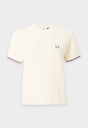 Fred Perry, T-shirt basique - ecru