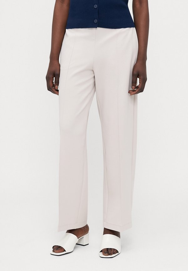 ONLRENAL PULL UP WIDE  - Stoffhose - pumice stone