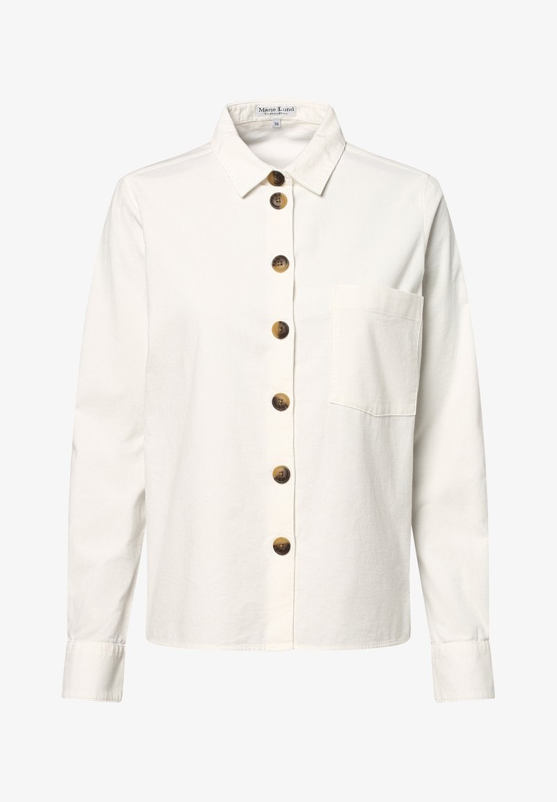 Marie Lund Hemdbluse - ecru