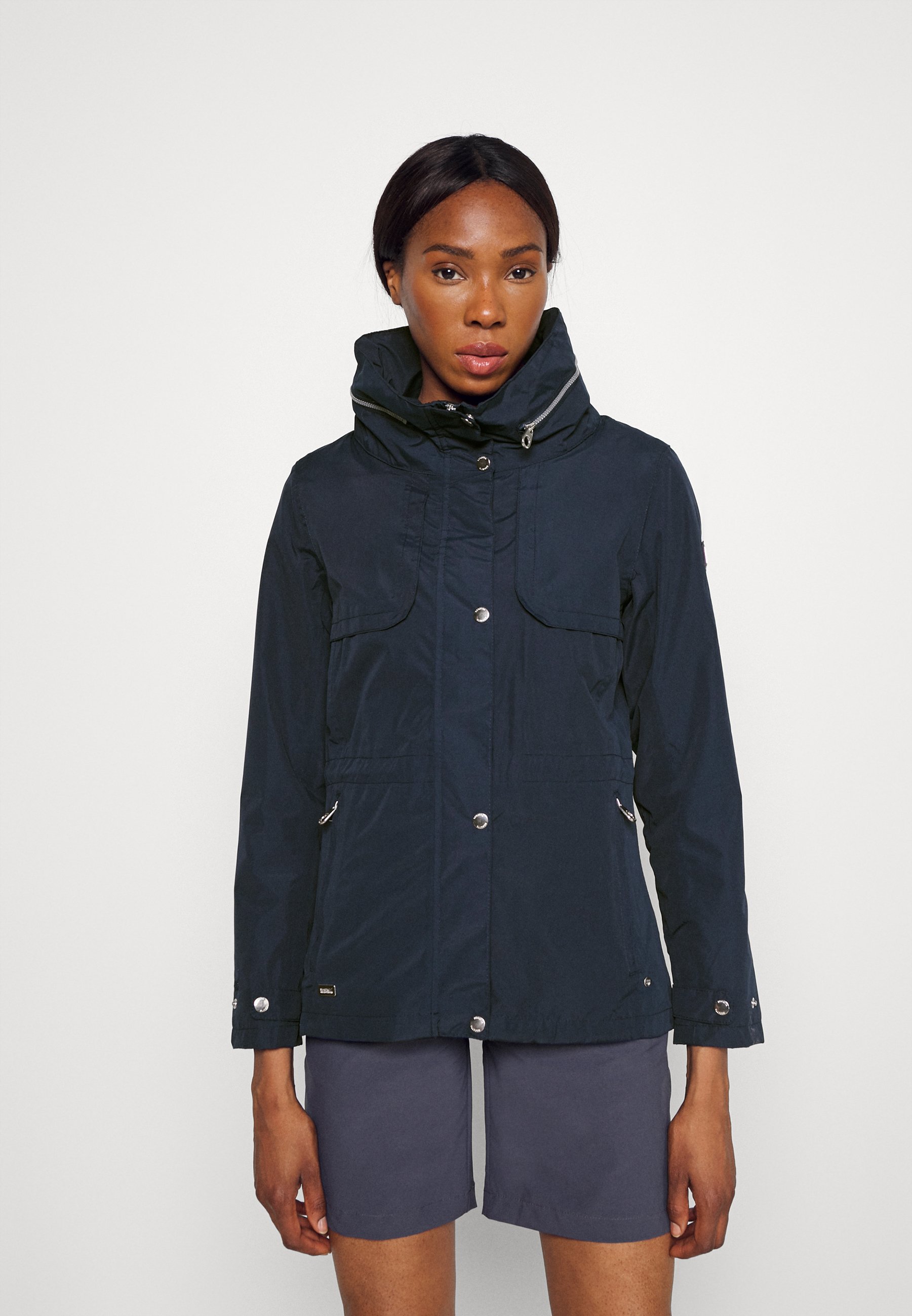 regatta navy waterproof jacket