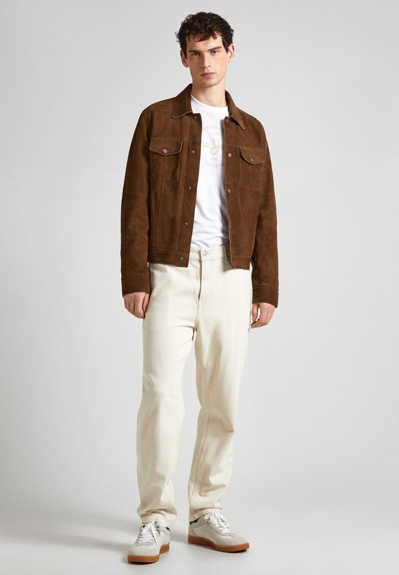 Pepe Jeans Relaxed fit jeans wit denim/whitedenim