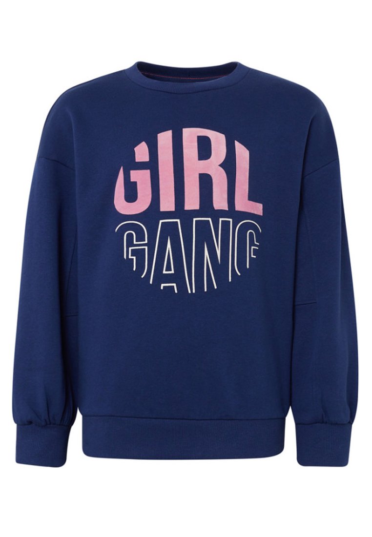 TOM TAILOR Mädchen Sweatshirt - Oversized Hoodie Mit Print Nachhaltig