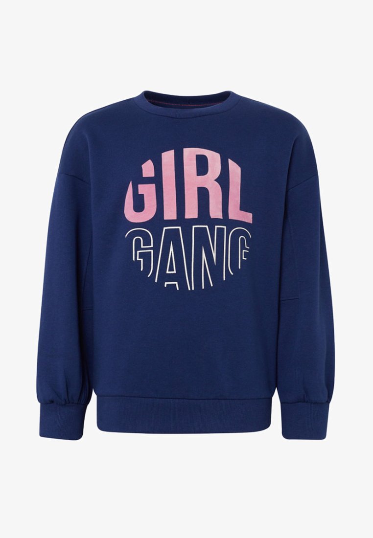 TOM TAILOR Mädchen Sweatshirt - Oversized Hoodie Mit Print Nachhaltig