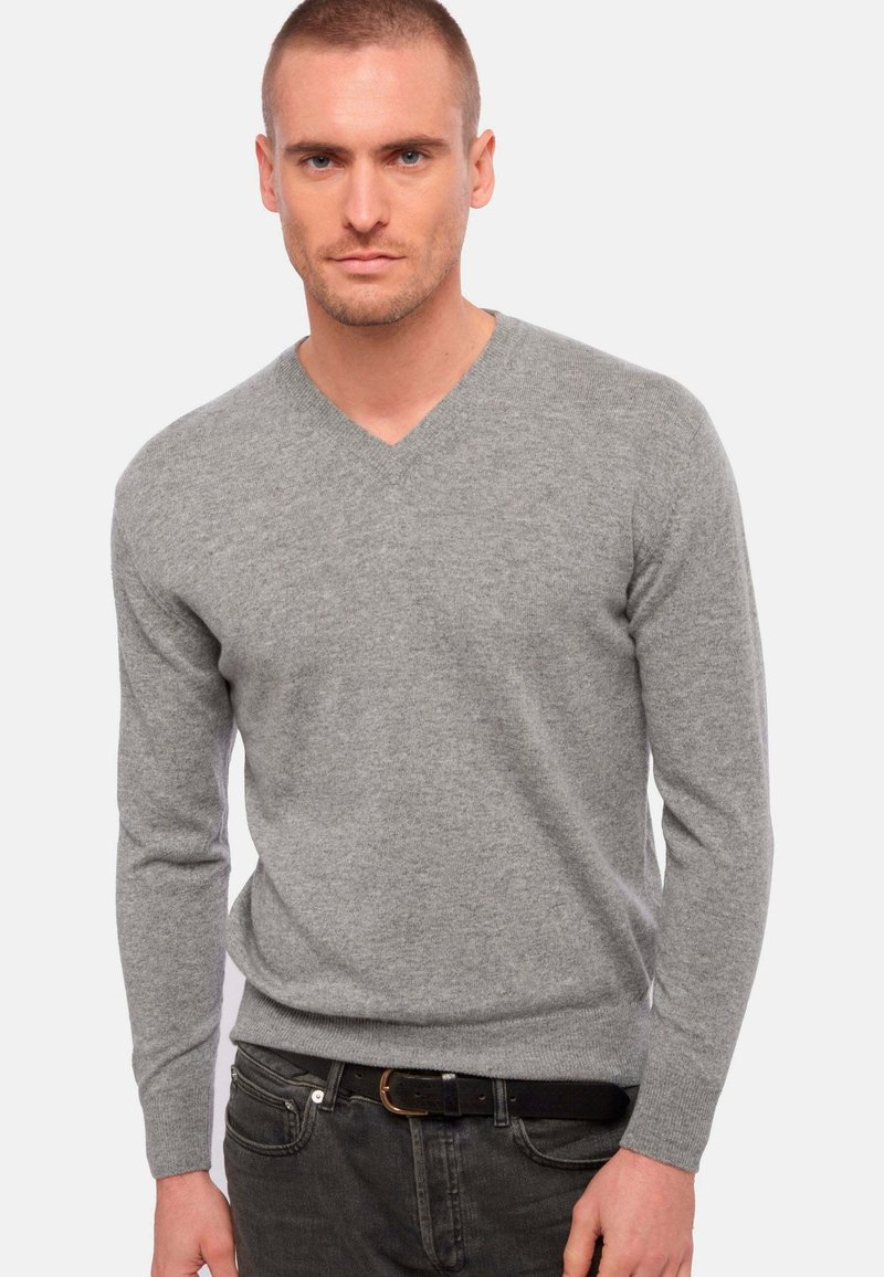 Mahogany HIPPOLYTE - Pullover - grey marl