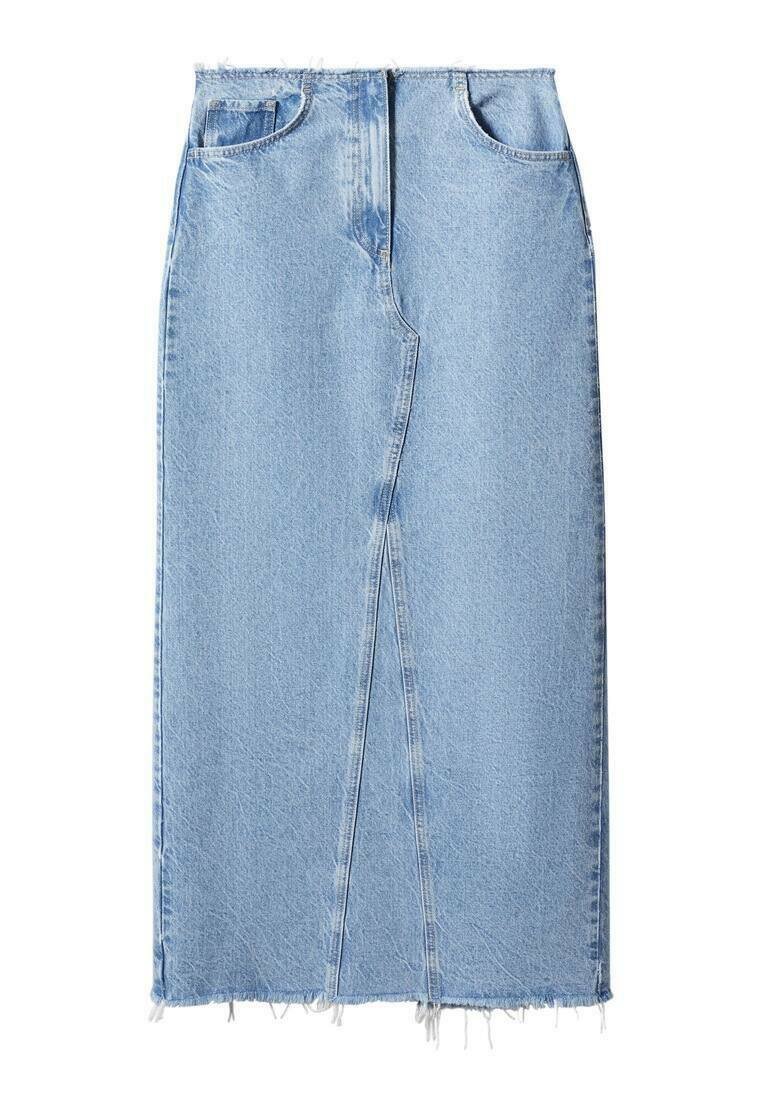 Mango Jeansrok blauw Mango Jeansrok blauw