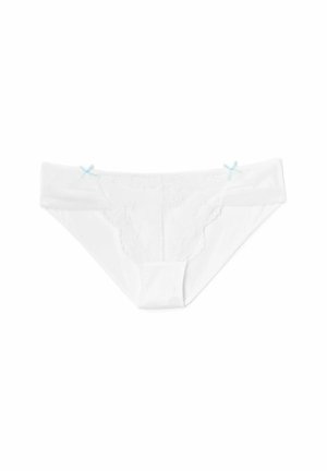 Adore Me CLERA BIKINI PANTY JET BLACK - Slip - bright white