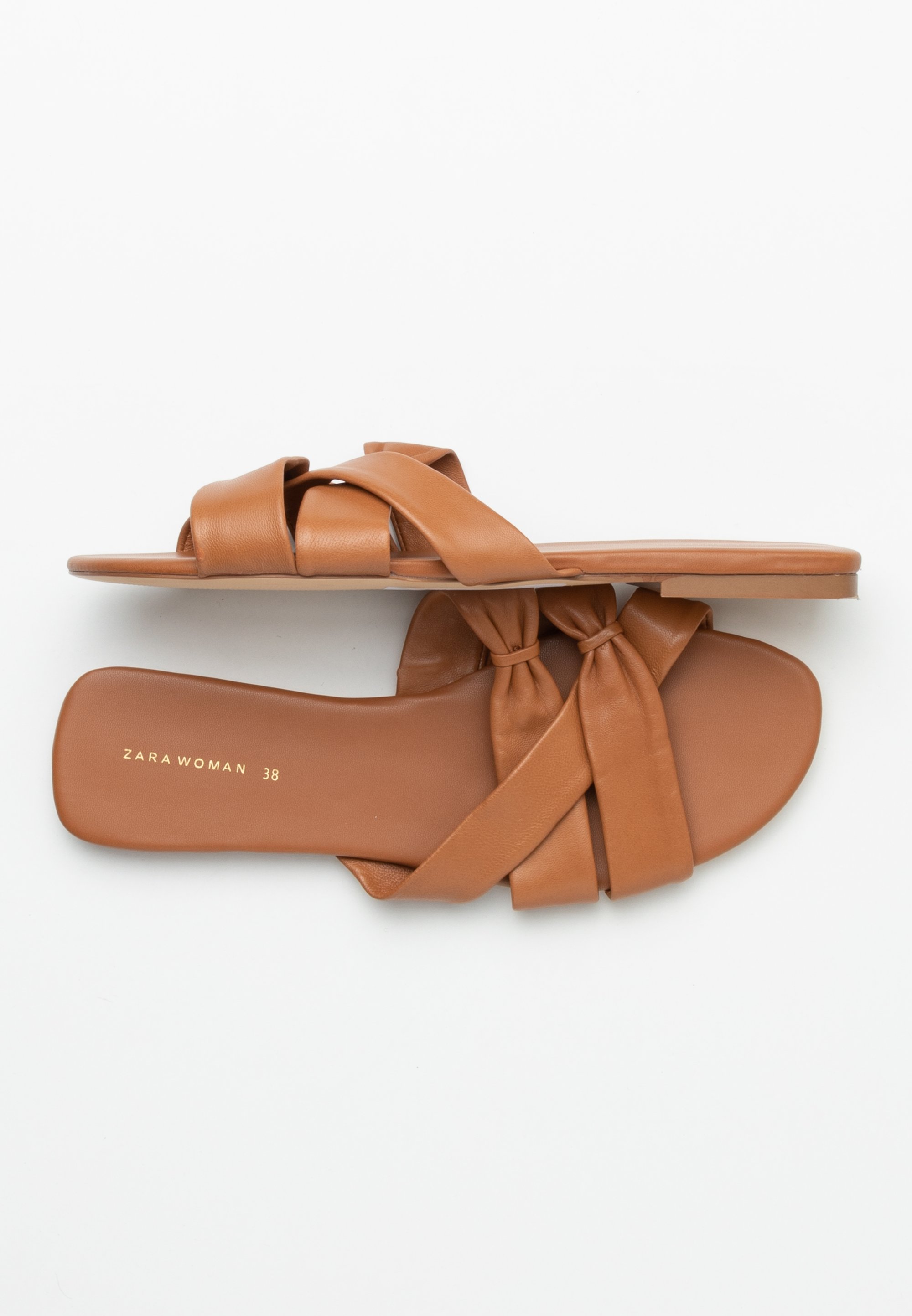 Zara Mules brown (Pre-owned) Zalando